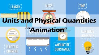 UNITS amp PHYSICAL QUANTITIES  Physics Animation [upl. by Aslehc]