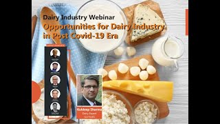 Opportunities for Indian Dairy Sector in the post COVID19 Era [upl. by Ellehsor446]