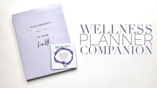 Happy Planner Wellness Planner Companion Flip Through [upl. by Nairred]