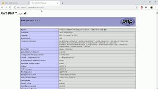 Connect AWS RDS MySQL database instance with PHP part8 [upl. by Brinna542]