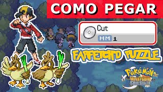 Farfetchd Puzzle  Como pegar o HM01 Cut no Pokémon HeartGold amp SoulSilver [upl. by Anitteb581]