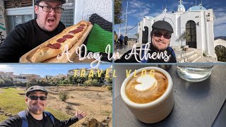 Athens Greece Travel VLOG  A Day In Athens  Hidden Gems of Athens [upl. by Nuahsad931]