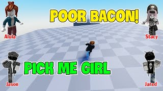 TEXT To Speech Emoji Groupchat Conversations  Im Always Lonely Just Because Im Bacon [upl. by Henri]