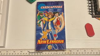 Opening to Cardcaptors New Lessons 2001 Kaboom VHS [upl. by Torbert]