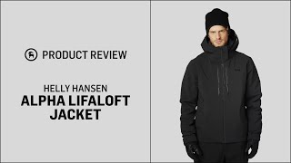 Helly Hansen Men’s Alpha LifaLoft Jacket  GH Review [upl. by Dalia]