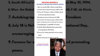 Nelson Mandela  Father of the Nation in South Africa [upl. by Weisburgh]