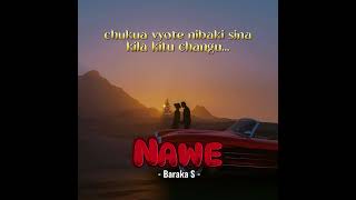 Baraka S  Nawe Official Lyrics Video [upl. by Kylstra]