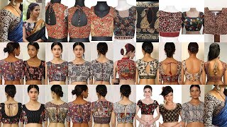 Latest Kalamkari Blouse  Fshion Fiesta [upl. by Azne201]