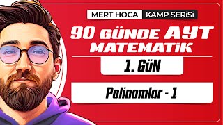 90 Günde AYT Matematik Kampı  1Gün  Tek Video  Polinomlar1  2024  merthoca [upl. by Jadwiga]