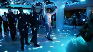 Incredible Groom Surprise Wedding DanceBruno MarsJustin TimberlakeStepping [upl. by Walley1]