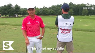 Caddie Prank with Rickie Fowler [upl. by Griffy]