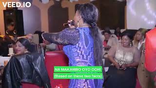 MAKAMBO MIBALE BANTUS LE CAPITALE RENDITION BY FAYA TESS WITH SUBTITLED ENGLISH TRANSLATED LYRICS [upl. by Corey878]