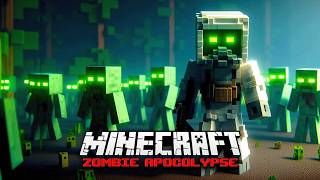 Surviving A Zombie Apocalypse in Hardcore Minecraft A Deceased Craft SMP [upl. by Ahsienet]