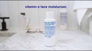 MALINGOETZ  vitamin e face moisturizer [upl. by Atahs146]