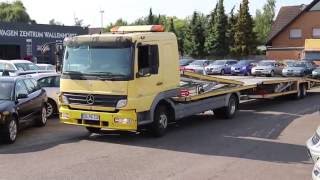 MercedesBenz  Atego 824 Kuvvetli 6er Zug  Autotransporter [upl. by Ojyma]