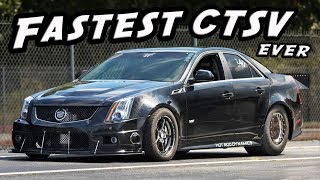 2012 Cadillac CTSV Sport Wagon Start Up Exhaust and In Depth Review [upl. by Norval]