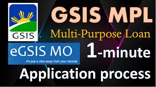 GSIS MultiPurpose Loan Pinakamabilis na Application Process [upl. by Fortin]