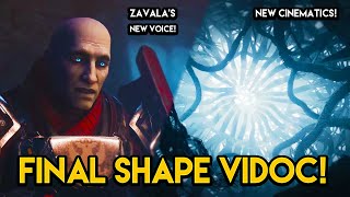 Destiny 2  THIS LOOKS INSANE New Zavala Voice Witness Rage and New Cinematics [upl. by Yruok359]