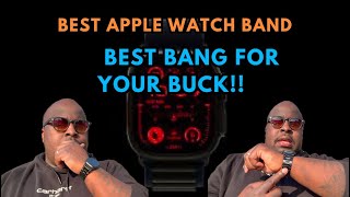 Best Apple Watch Band For Black Apple Watch Ultra 2 Black [upl. by Arednaxela]