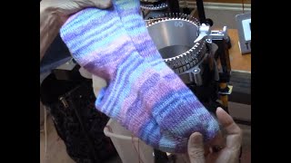 Circular Sock Machine Quick Start Step 6 Overview of Knitting Your First Sock by Diana Sullivan [upl. by Petronella]