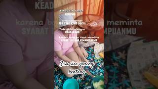 Gagal glamping di tenda karena cuaca extreammasakkentang videoshort [upl. by Anner658]