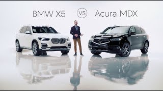 2019 BMW X5 Road Test amp Review vs the 2019 Acura MDX [upl. by Sontag]