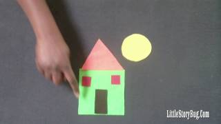 Felt Board Activity  The Shape Story  Littlestorybug [upl. by Jordanna782]