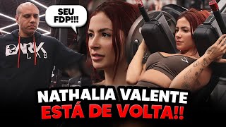 NATHALIA VALENTE ESTÃ DE VOLTA AOS TREINOS E PARA COMEMORAR VAMOS DE LEG DAY [upl. by Aniarrol]