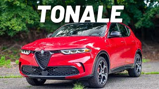 2024 Alfa Romeo Tonale Review  Its Beautiful And Quick But… [upl. by Isyad975]