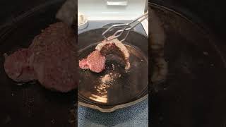 New York Strip With Snow Crab nystrip steak steakcooking cookingchannel cooking snowcrablegs [upl. by Mode]