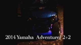 2014 Yamaha Golf Cart Adventurer 22 Sport with million color LEDs [upl. by Arnst]