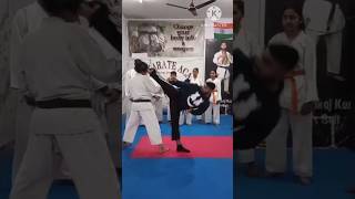 get 3 points in karate fight karate mma ligerskarateacademy martialart trending [upl. by Karlen]