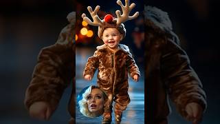 🦌 Christmas Reindeer Fashion Fusion Show  馴鹿創意時尚融合秀 babyfashion runwaymagic ChristmasFusion [upl. by Dnilazor]