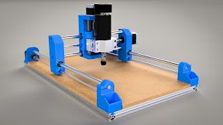 How To Build 3D Printed Dremel CNC [upl. by Ddot]