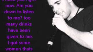 Drake marvins room LYRICS [upl. by Desdee]