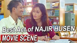 NAJIR HUSEN  Love Scene  Nepali Movie Clip  HOSTEL RETURNS [upl. by Yentroc]