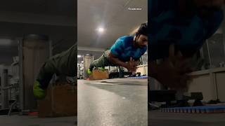 Clap push ups for upper body explosiveness 🥵dailyinspiration sports cardio [upl. by Ulises]