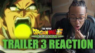 These Boys Getting HANDLED Dragonball Super Broly Movie Trailer 3 Reaction [upl. by Yhcir]