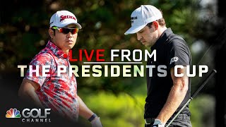 Presidents Cup Day 1 FourBall preview  Live From the Presidents Cup  Golf Channel [upl. by Oisacin105]