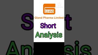 Gland Pharma Short Analysis  Gland Pharma Latest News glandpharma trading stockmarket [upl. by Merola]