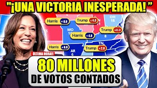 ¡¡¡UNA VICTORIA INESPERADAI ¡Impactante Mapa Electoral 2024 Kamala vs Trump [upl. by Annamarie]