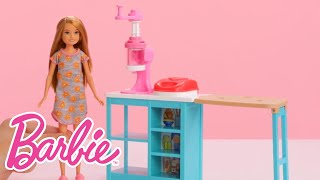 Barbie  Unboxing Fun with Stacie™ Breakfast Playset and Chelsea™ Veggie Garden Playset [upl. by Zelikow33]