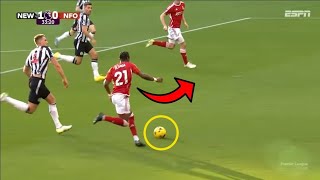 anthony elanga amazing vs newcastle [upl. by Lednew]