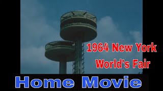 VISIT TO 1964 NEW YORK WORLDs FAIR UNISPHERE QUEENS NEW YORK CITY SILENT XD50604 [upl. by Love]