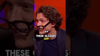 Whats that Tom Holland hilarious moment spiderman tomholland zendaya grahamnorton [upl. by Anirad882]