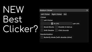 NEW Best AutoClicker for Minecraft Radium Clicker [upl. by Aizan899]