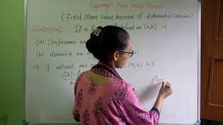 Lagranges Mean Value theorem  Proof [upl. by Carew]