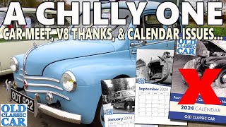 CAR MEET walkaround amp classic car calendar woes [upl. by Debbra383]