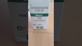 vet ing ENROFLOXACIN INJECTION IP  VET  10 quot  ENROCV quot [upl. by Drye497]