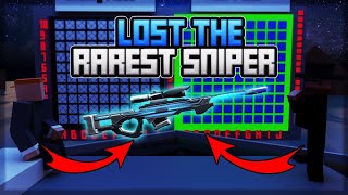 How I lost the rarest sniper in Krunker UNOBTAINABLE [upl. by Hynes]